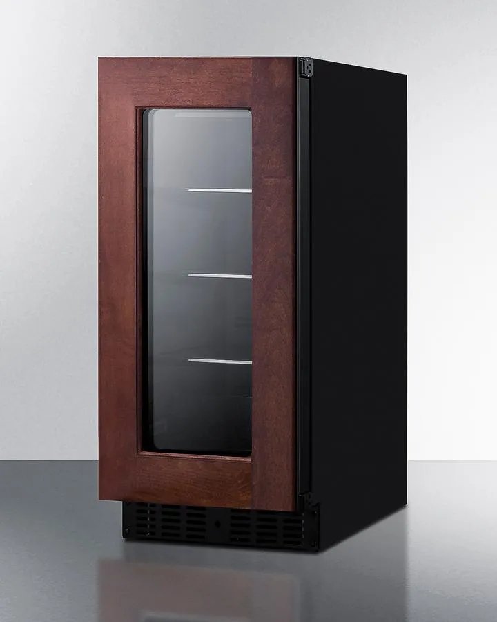 Summit ASDG1521PNR 15 Wide Built-In Beverage Center. Ada Compliant (Panel Not Included)