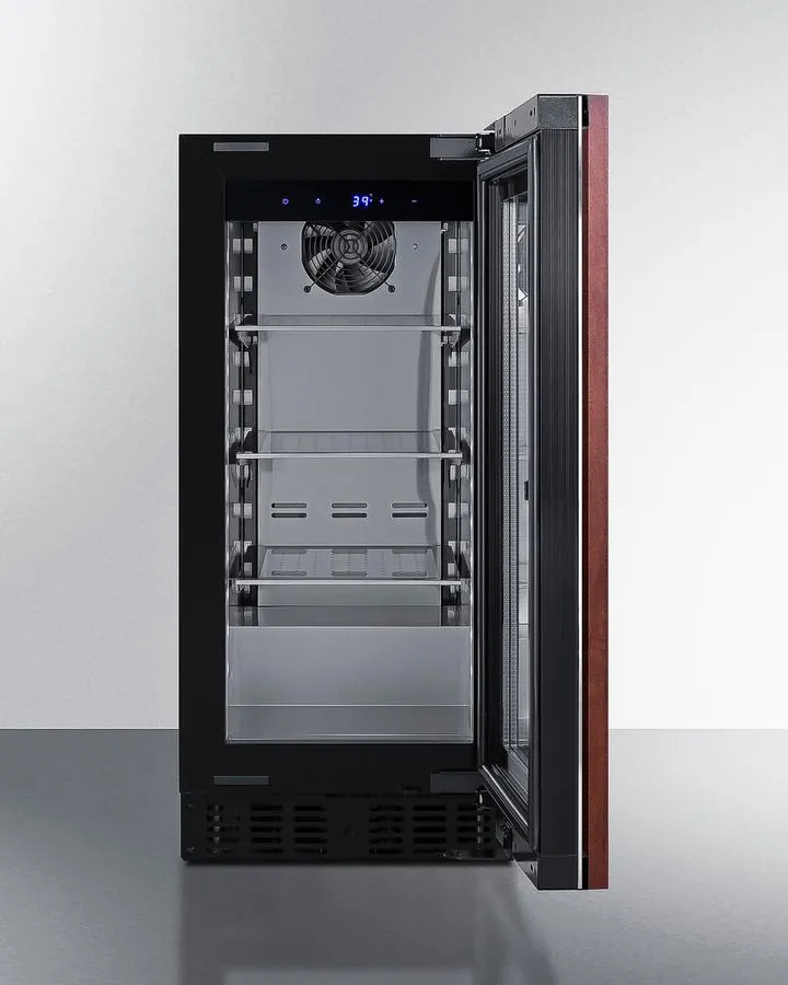 Summit ASDG1521PNR 15 Wide Built-In Beverage Center. Ada Compliant (Panel Not Included)