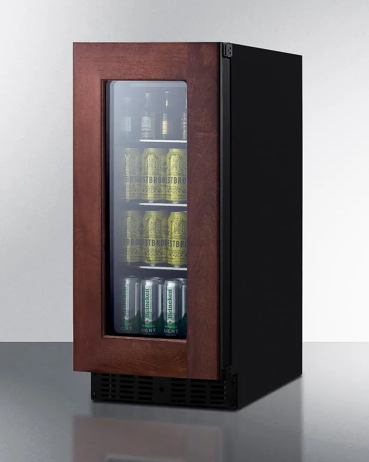 Summit ASDG1521PNR 15 Wide Built-In Beverage Center. Ada Compliant (Panel Not Included)