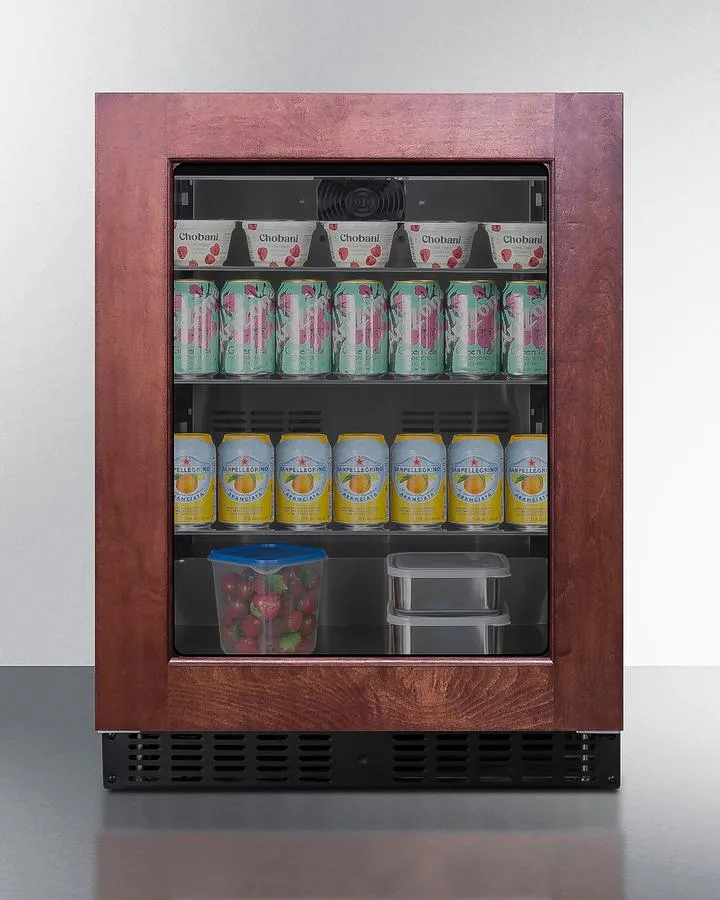 Summit ASDG2411PNR 24 Wide Built-In Beverage Center. Ada Compliant (Panel Not Included)