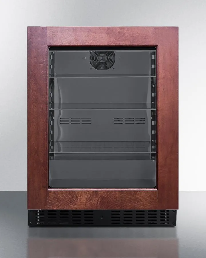 Summit ASDG2411PNRLHD 24 Wide Built-In Beverage Center. Ada Compliant (Panel Not Included)