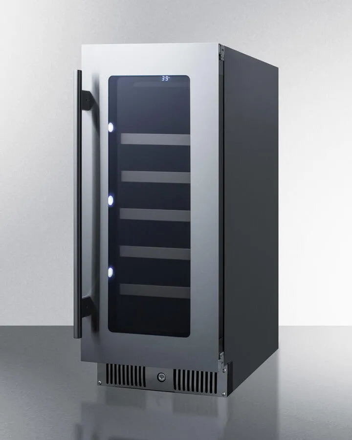 Summit CL155WC 15 Wide Built-In Wine Cellar