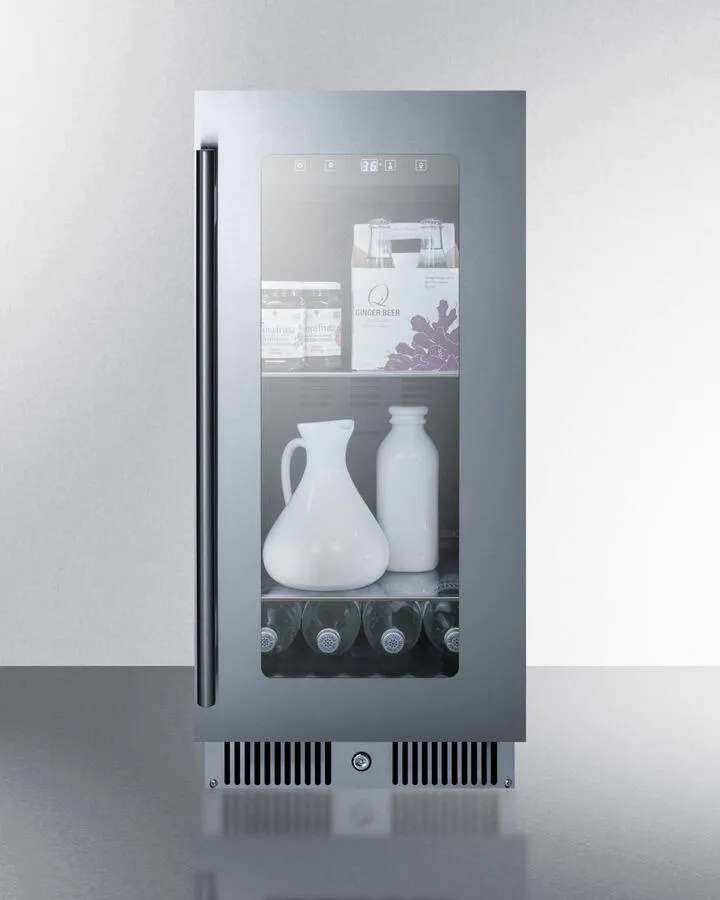 Summit CL156BV 15 Wide Built-In Beverage Center