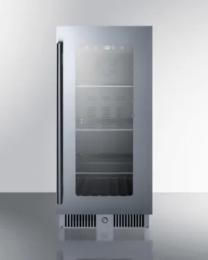 Summit CL156BV 15 Wide Built-In Beverage Center