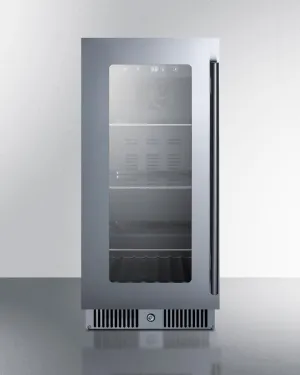 Summit CL156BVLHD 15 Wide Built-In Beverage Center