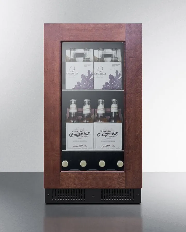 Summit CL181WBVPNRLHD 18 Wide Built-In Commercial Beverage Center (Panel Not Included)