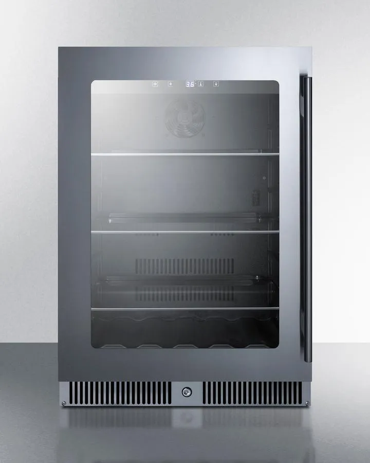Summit CL24BVLHD 24 Wide Built-In Beverage Center