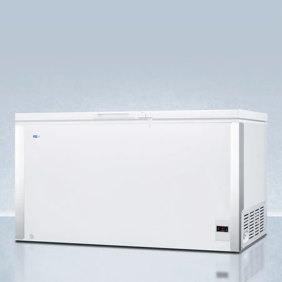 Summit EQFR151 Commercially Listed 17 Cu.Ft. Frost-Free Chest Refrigerator In White With Digital Thermostat For General Purpose Applications; ; Replaces Scfr150