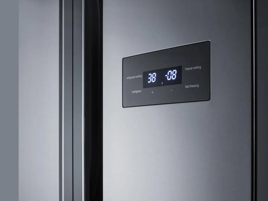Summit FDRD15SS 27 Wide French Door Refrigerator-Freezer