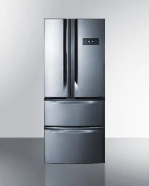 Summit FDRD15SS 27 Wide French Door Refrigerator-Freezer