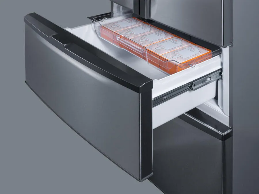 Summit FDRD15SS 27 Wide French Door Refrigerator-Freezer