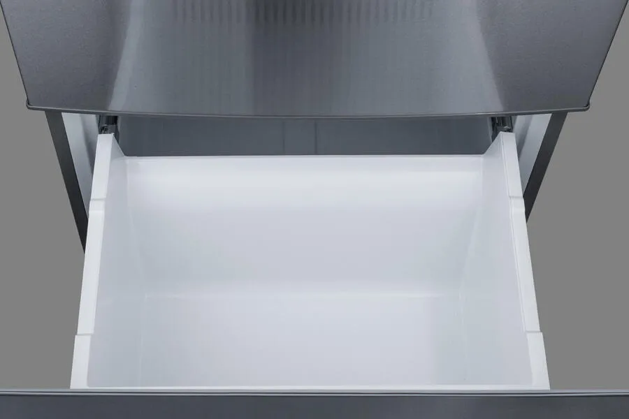Summit FDRD15SS 27 Wide French Door Refrigerator-Freezer