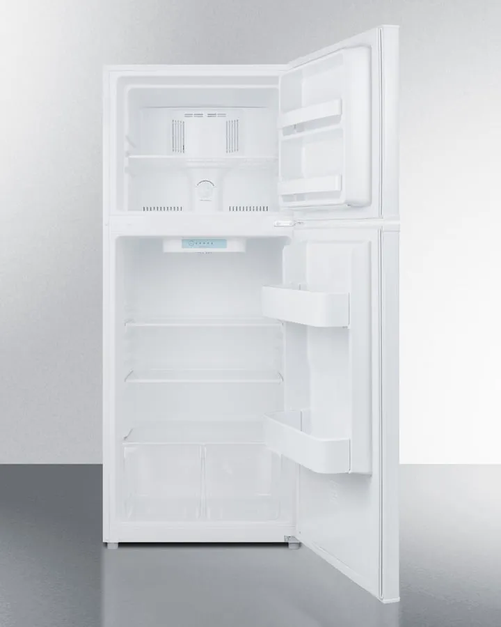 Summit FF1071W 24 Wide Top Mount Refrigerator-Freezer