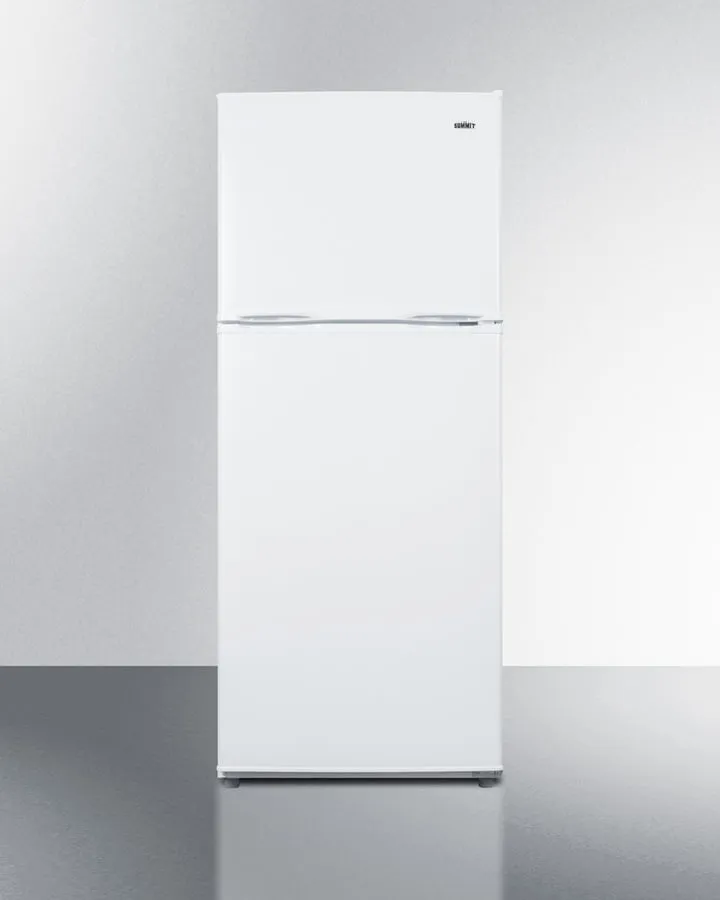 Summit FF1071WIM 24 Wide Top Mount Refrigerator-Freezer With Icemaker