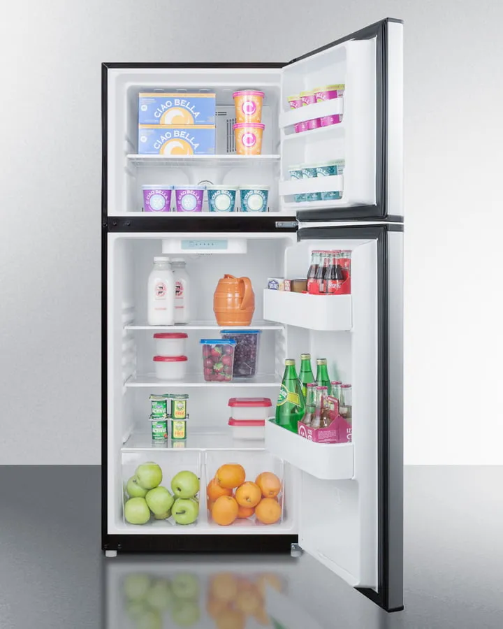 Summit FF1073SS 24 Wide Top Mount Refrigerator-Freezer