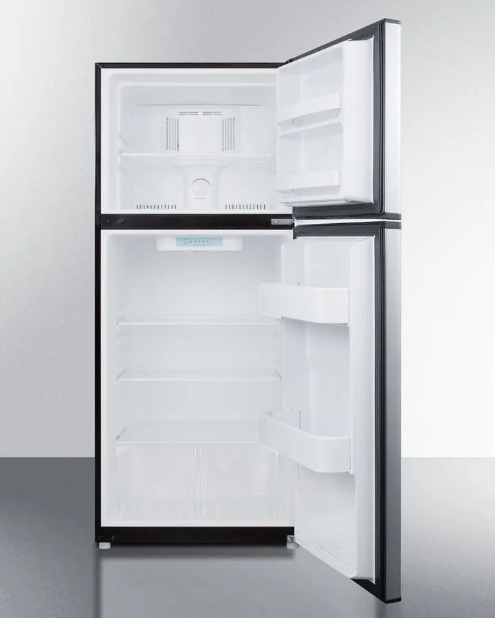 Summit FF1073SS 24 Wide Top Mount Refrigerator-Freezer