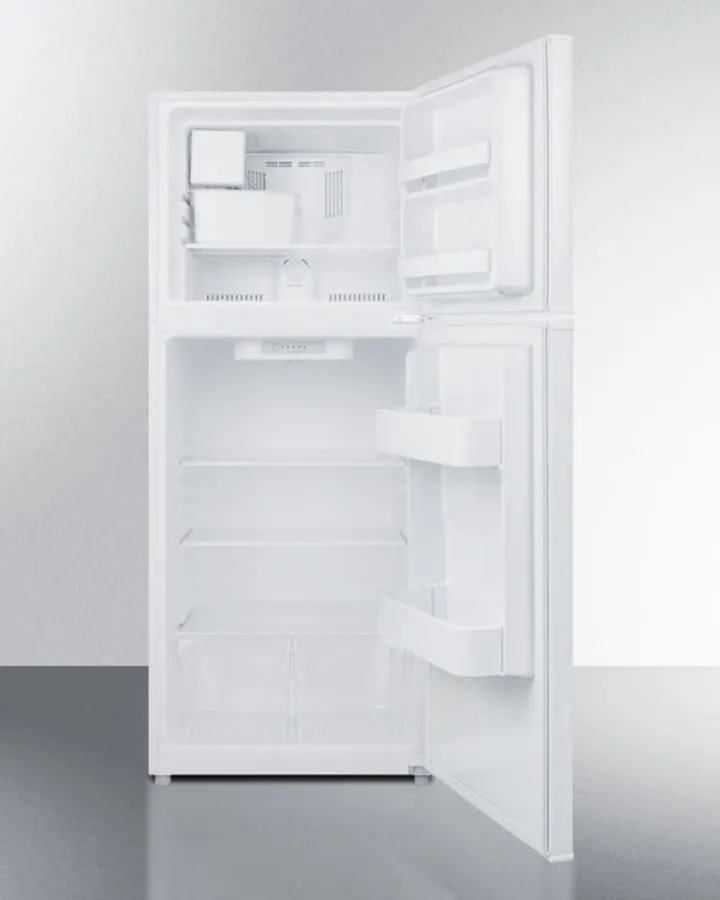 Summit FF1084WIM 24 Wide Top Mount Refrigerator-Freezer With Icemaker