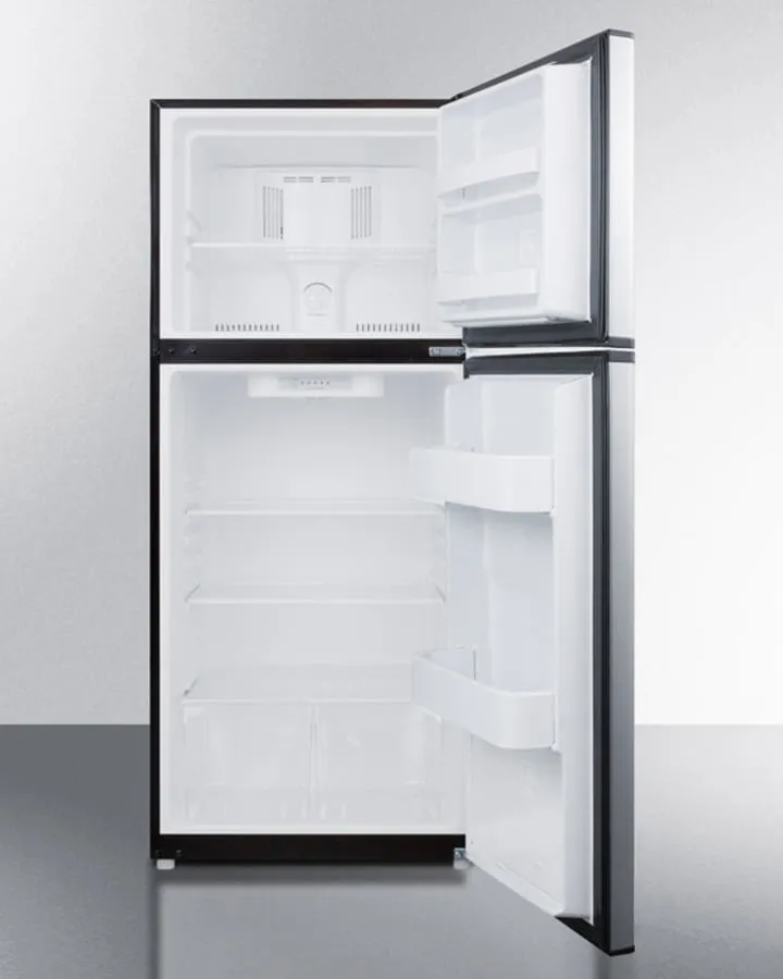 Summit FF1085SS 24 Wide Top Mount Refrigerator-Freezer