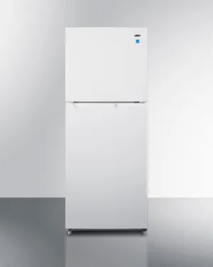 Summit FF1088W 24 Wide Top Mount Refrigerator-Freezer