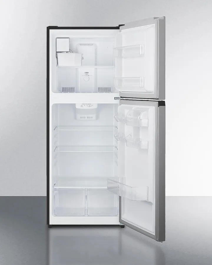 Summit FF1089PLIM 24 Wide Top Mount Refrigerator-Freezer With Icemaker