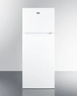 Summit FF1091WIM 24 Wide Top Mount Refrigerator-Freezer With Icemaker