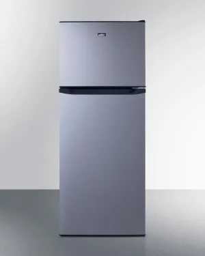 Summit FF1093SSIM 24 Wide Top Mount Refrigerator-Freezer With Icemaker