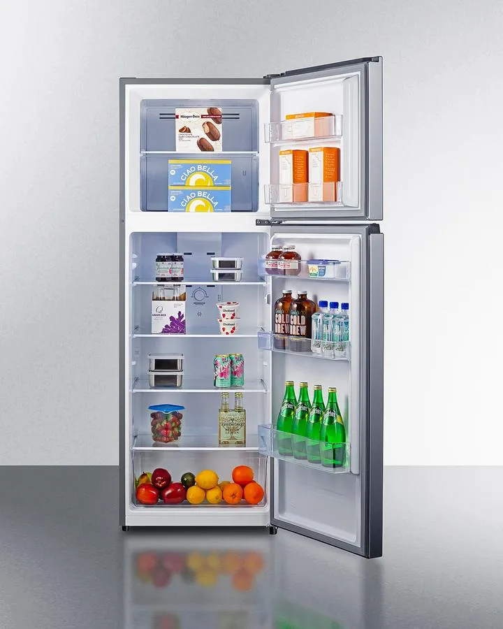 Summit FF1142PL 24 Wide Top Mount Refrigerator-Freezer