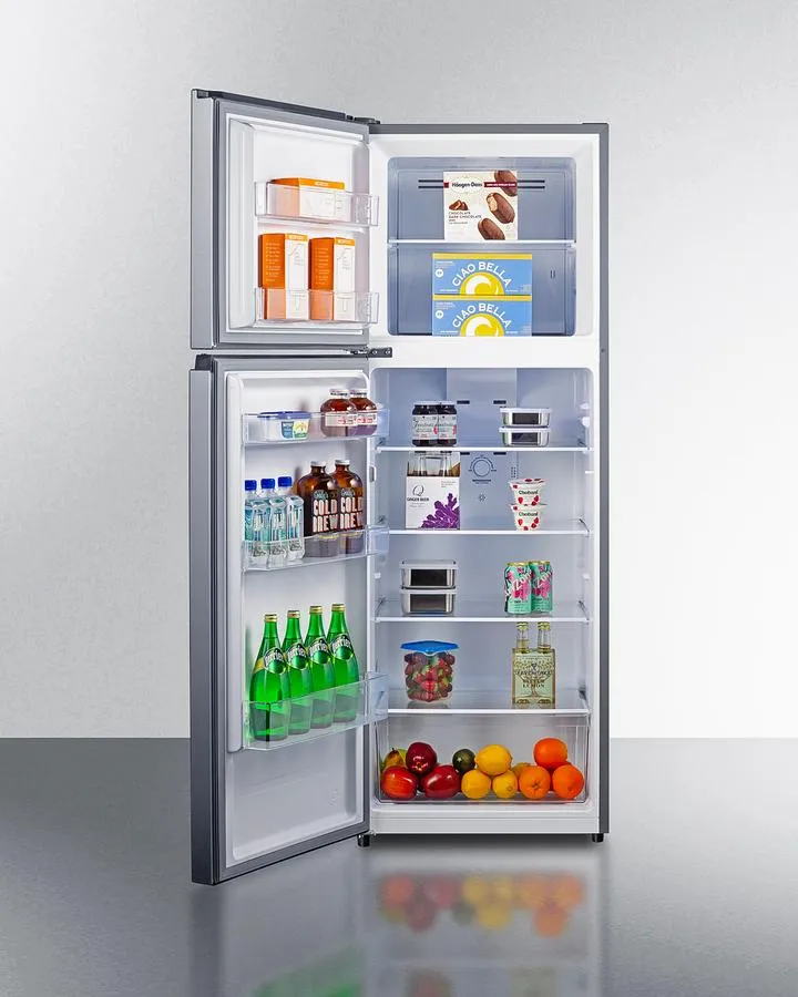 Summit FF1142PLLHD 24 Wide Top Mount Refrigerator-Freezer