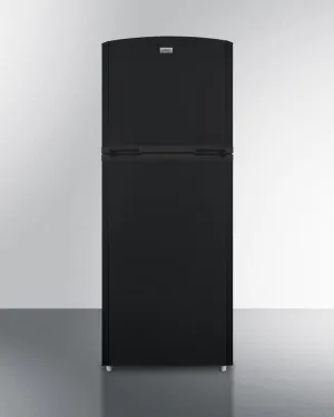 Summit FF1427BK 26 Wide Top Mount Refrigerator-Freezer