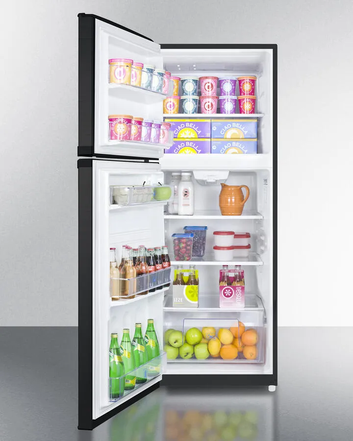 Summit FF1427BKLHD 26 Wide Top Mount Refrigerator-Freezer