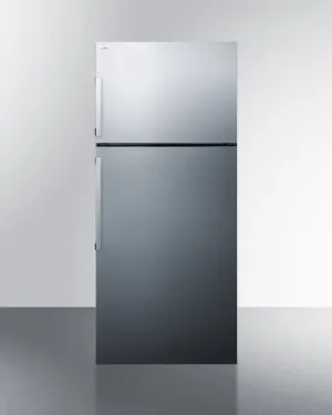 Summit FF1511SS 28 Wide Top Mount Refrigerator-Freezer