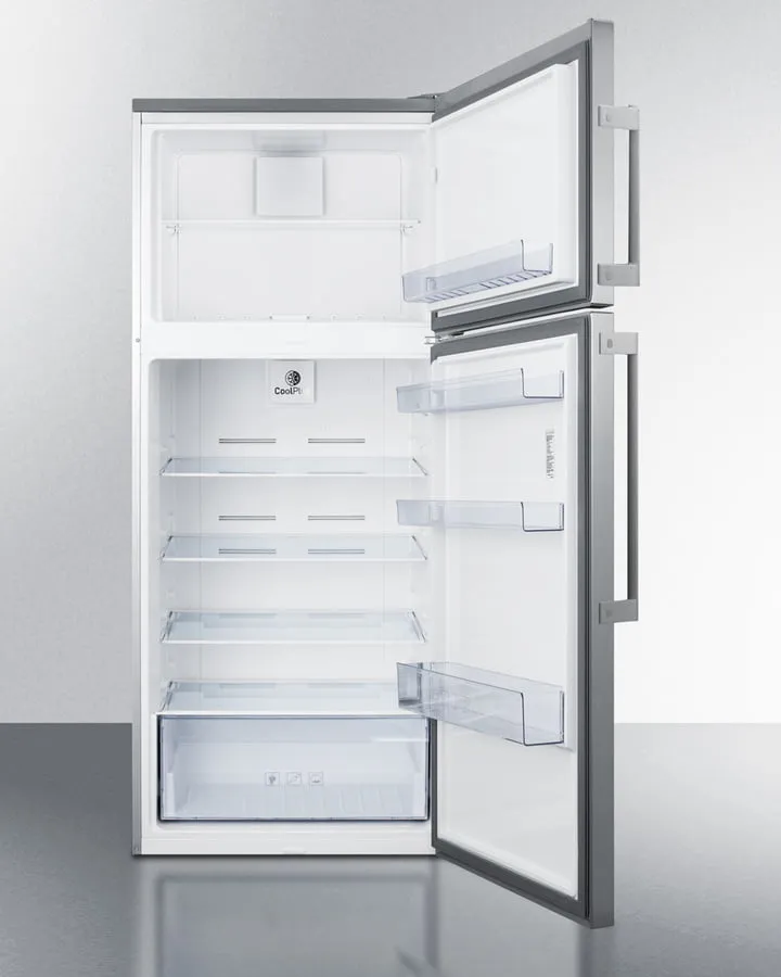 Summit FF1511SS 28 Wide Top Mount Refrigerator-Freezer