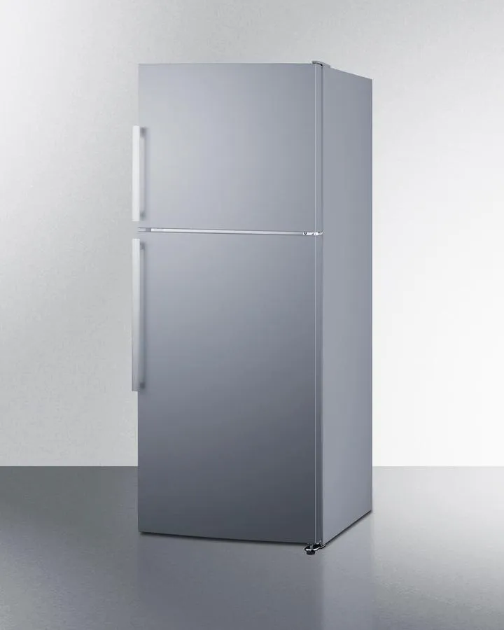 Summit FF1514SSIM 28 Wide Top Mount Refrigerator-Freezer With Icemaker