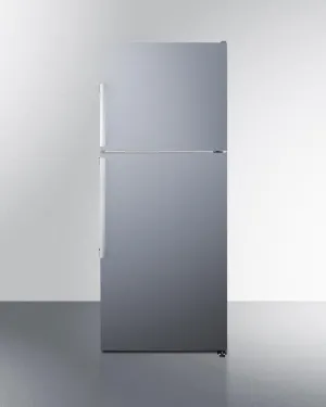 Summit FF1514SSIM 28 Wide Top Mount Refrigerator-Freezer With Icemaker
