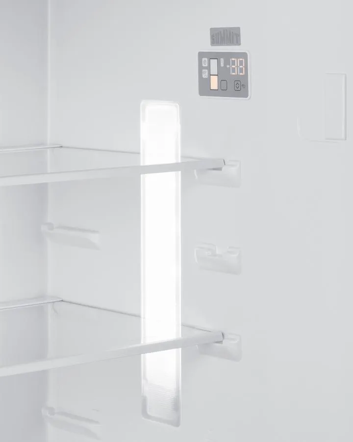 Summit FF1514SSIM 28 Wide Top Mount Refrigerator-Freezer With Icemaker