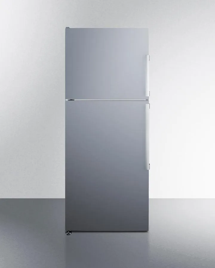 Summit FF1514SSIMLHD 28 Wide Top Mount Refrigerator-Freezer With Icemaker