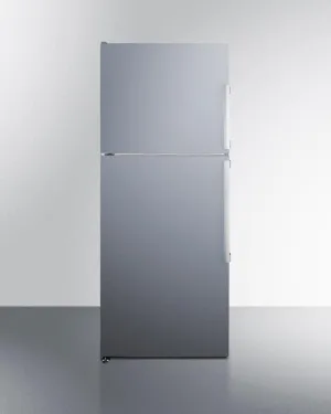 Summit FF1514SSIMLHD 28 Wide Top Mount Refrigerator-Freezer With Icemaker
