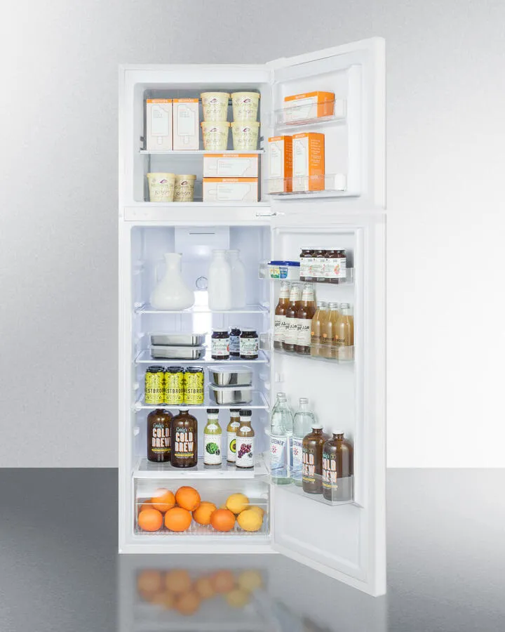 Summit FF922W 22 Wide Top Mount Refrigerator-Freezer