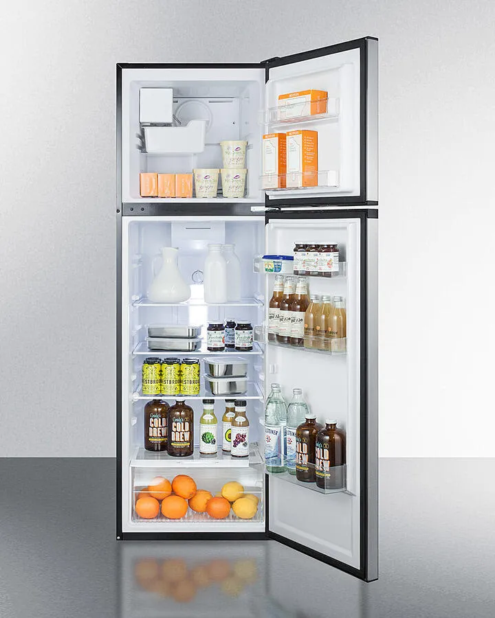 Summit FF923PLIM 22 Wide Top Mount Refrigerator-Freezer With Icemaker