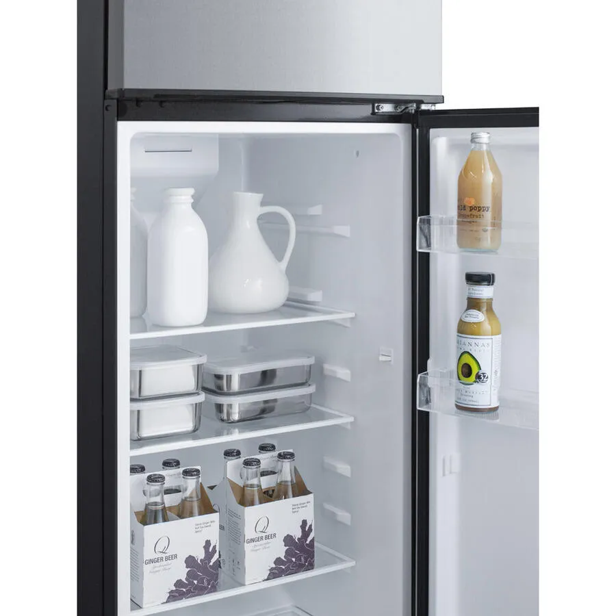 Summit FF923PLIM 22 Wide Top Mount Refrigerator-Freezer With Icemaker