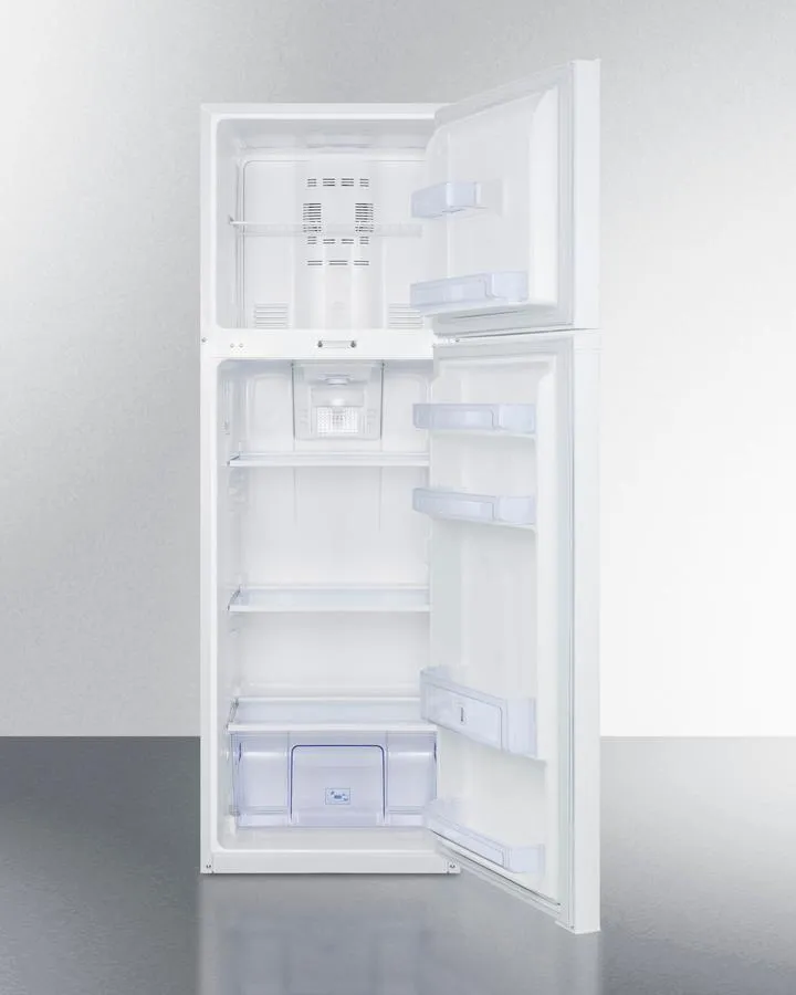 Summit FF946WLLF2 22 Wide Top Mount Refrigerator-Freezer