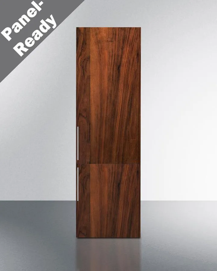 Summit FFBF11NT 24 Wide Fully Integrated Bottom Mount Refrigerator-Freezer (Panel Not Included)