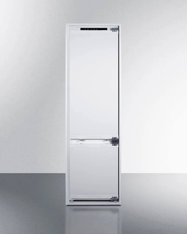 Summit FFBF11NT 24 Wide Fully Integrated Bottom Mount Refrigerator-Freezer (Panel Not Included)