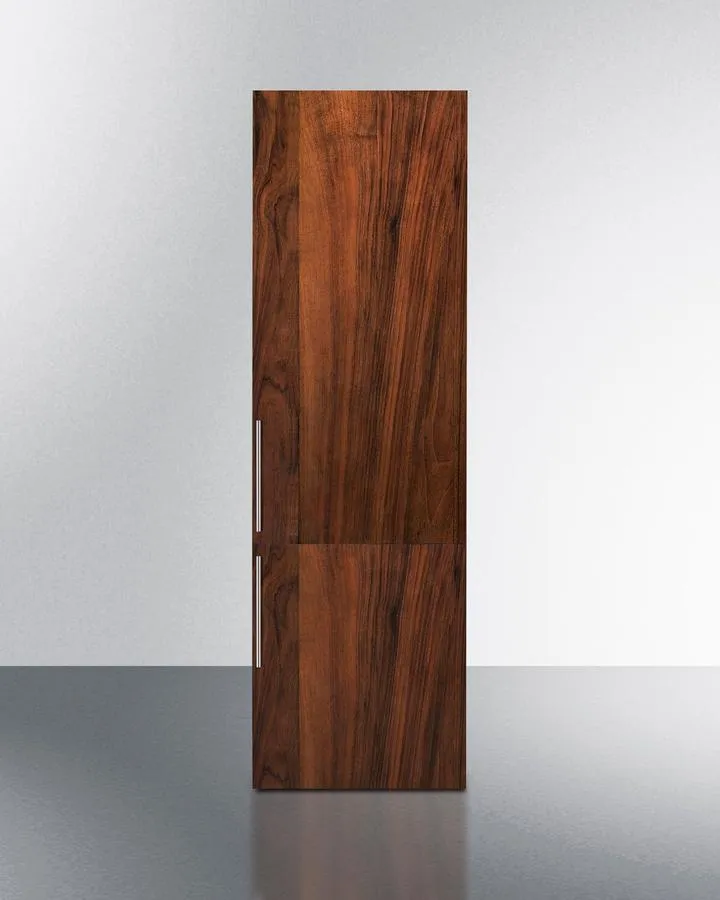 Summit FFBF11NT 24 Wide Fully Integrated Bottom Mount Refrigerator-Freezer (Panel Not Included)