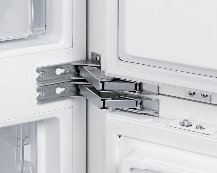 Summit FFBF11NT 24 Wide Fully Integrated Bottom Mount Refrigerator-Freezer (Panel Not Included)