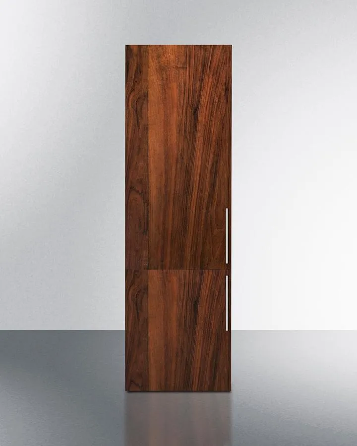 Summit FFBF11NTLHD 24 Wide Fully Integrated Bottom Mount Refrigerator-Freezer (Panel Not Included)