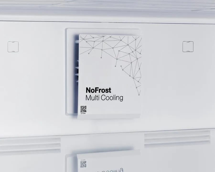Summit FFBF121W 24 Wide Bottom Mount Refrigerator-Freezer
