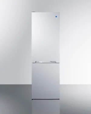 Summit FFBF121WLHD 24 Wide Wide Bottom Mount Refrigerator-Freezer
