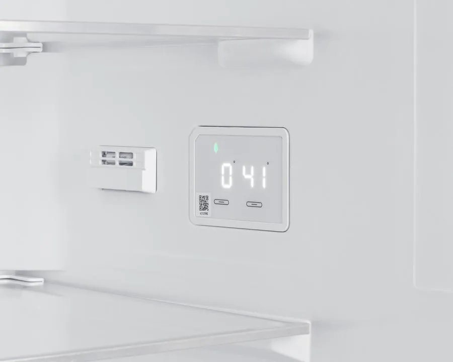 Summit FFBF124SS 24 Wide Bottom Mount Refrigerator-Freezer