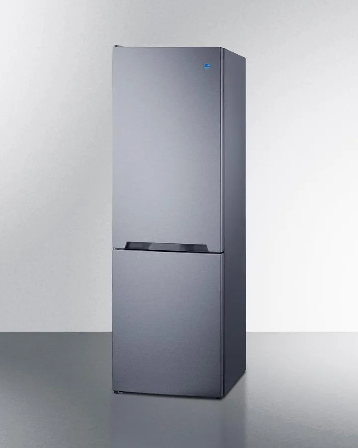 Summit FFBF124SSLHD 24 Wide Bottom Mount Refrigerator-Freezer